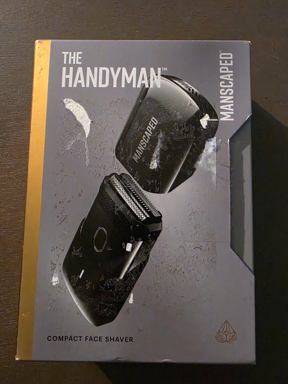 Manscaped The Handyman Compact Face Shaver — Black